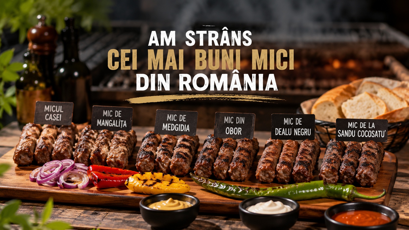 Am strâns cei mai buni mici din România. Așa a apărut Micoteca.