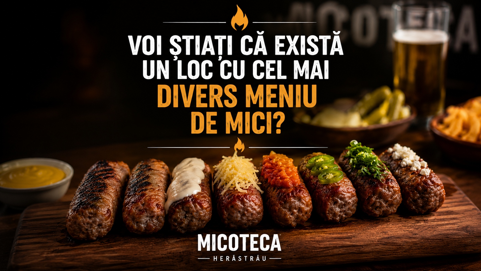 Voi stiati ca exista un loc cu cel mai divers meniu de mici?