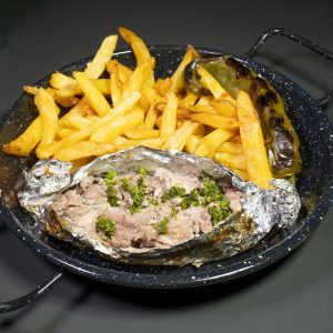 Creier de porc în staniol